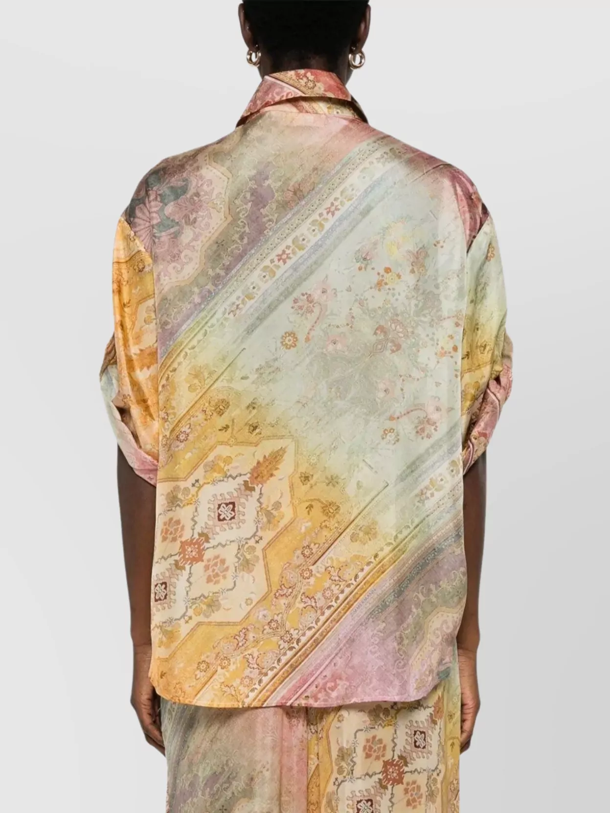 Zimmermann Relaxed Fit Lightweight Shirt With Rolled Sleeves