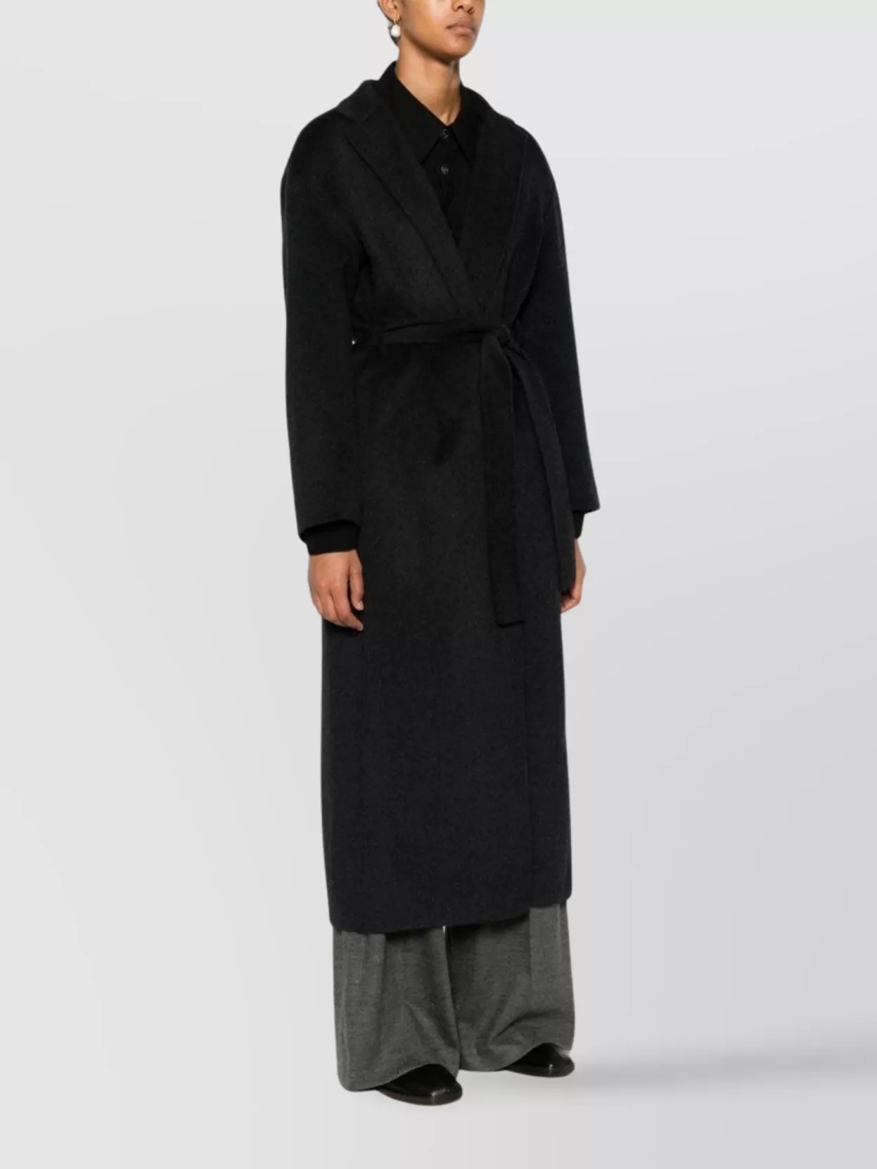 Filippa K Alexa Long Coat With Belted Waist
