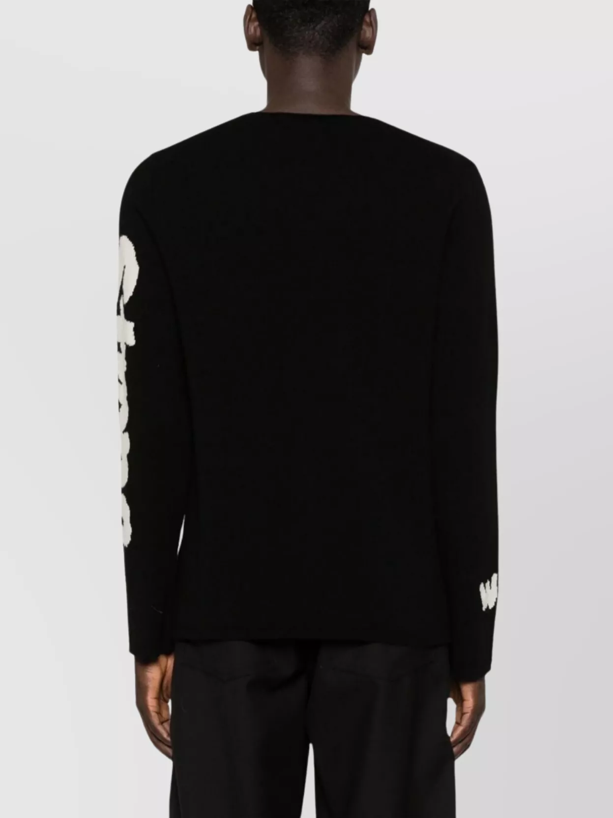 Comme Des Garçons Men's Crew Neck Graphic Print Sweater