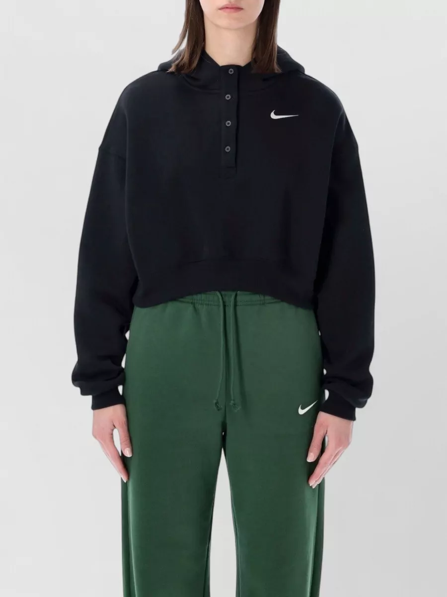 Nike Cropped Oversized Hoodie