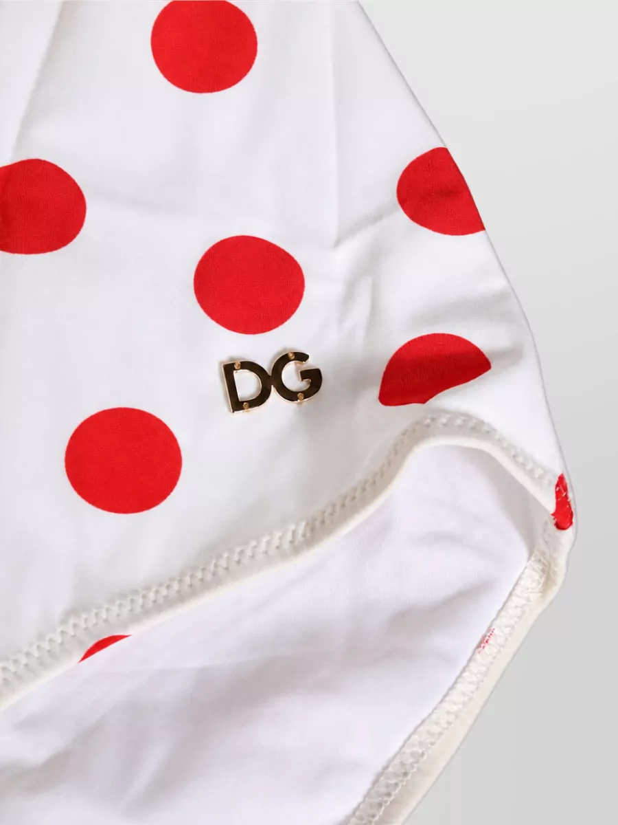 Dolce&Gabbana Polka Dot One-Piece Swimsuit