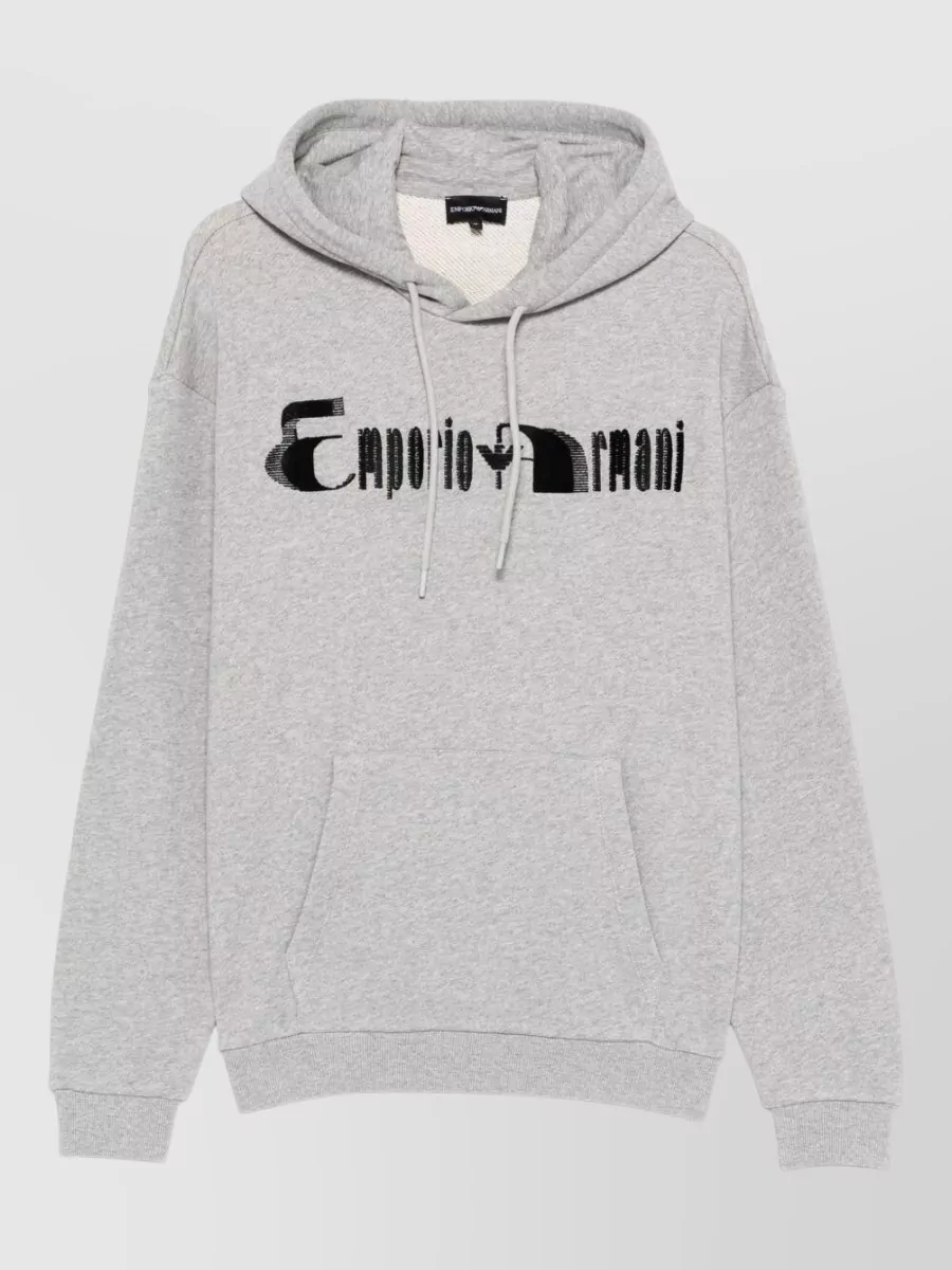 Emporio Armani Logo Cotton Hoodie