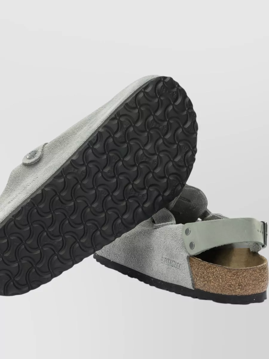 Birkenstock Suede Leather Tokio Pure Clogs