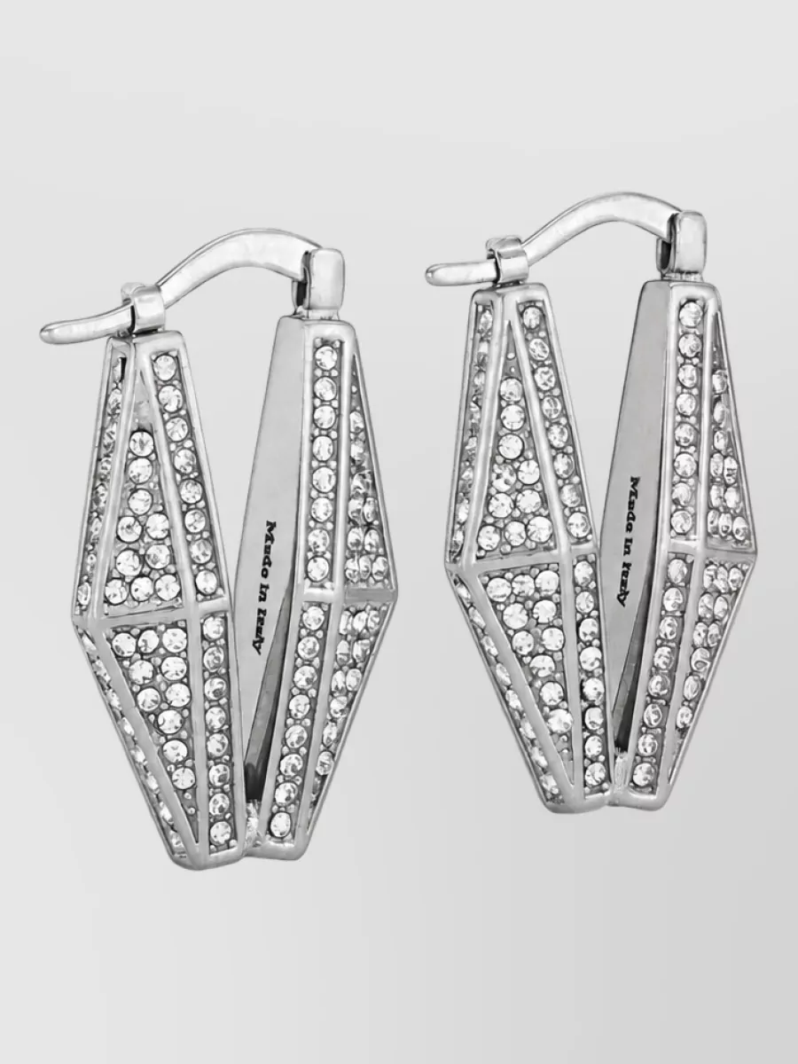 Jimmy Choo Brass Earrings