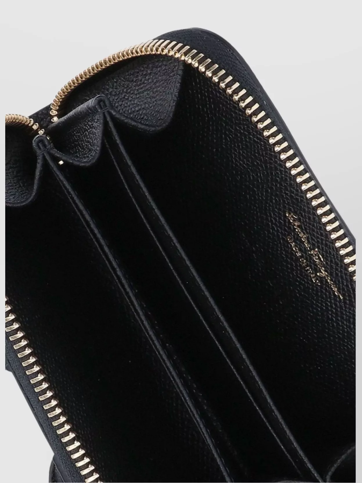 Ferragamo Textured Wallets Featuring Bow Detail