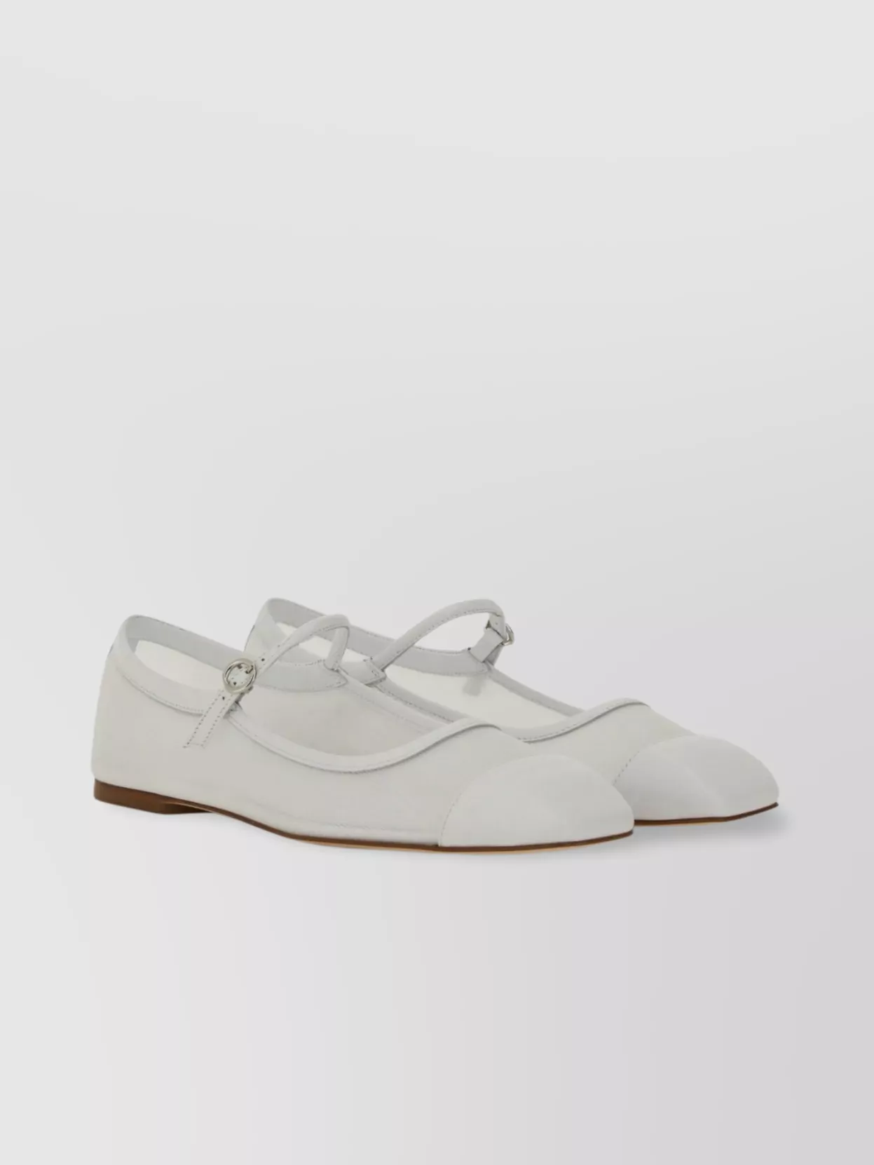 Aeyde Round Toe Flat Sole Ballerina Shoes