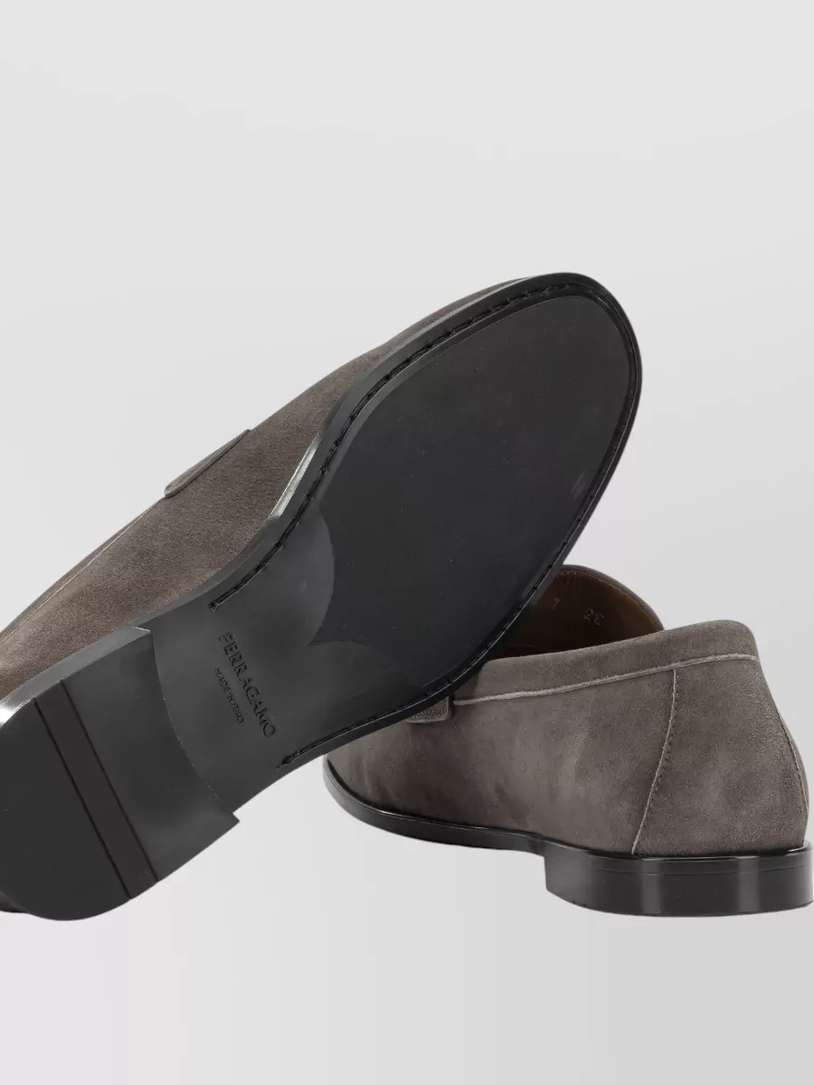 Ferragamo Suede Loafers
