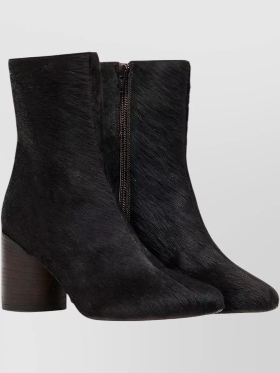 Mm6 Maison Margiela Calf Hair Ankle Boots