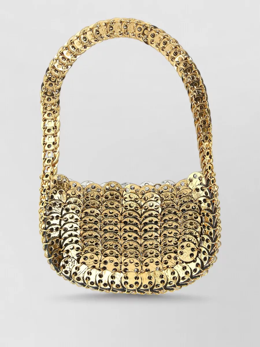 Paco Rabanne Na Na Leather Mini Shoulder Bag