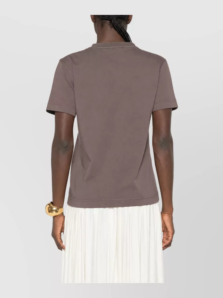 Jacquemus Cotton Crew Neck Short-Sleeve T-Shirt