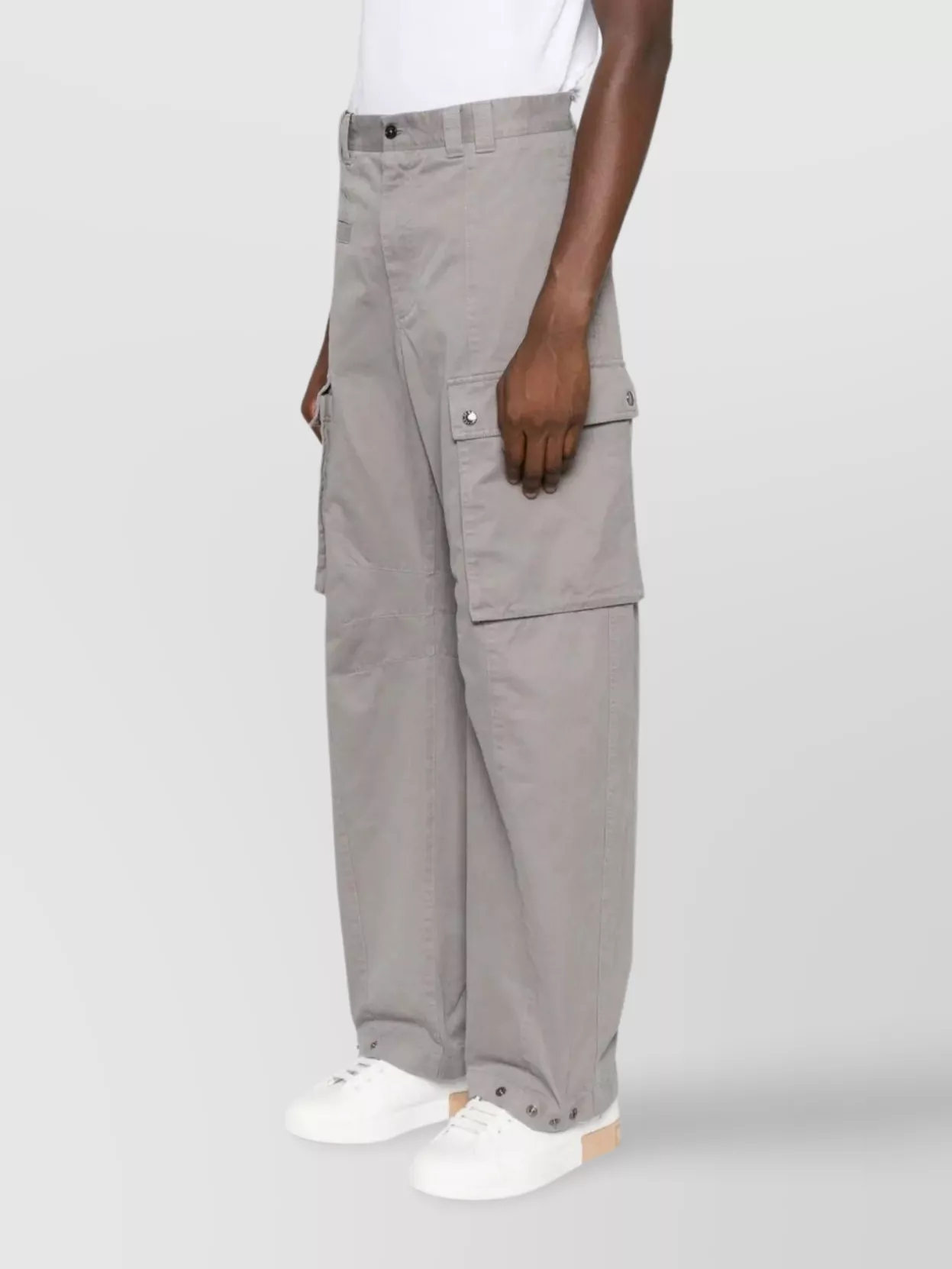 Dolce&Gabbana Cargo Pocket Trousers Flap Pockets Rivet