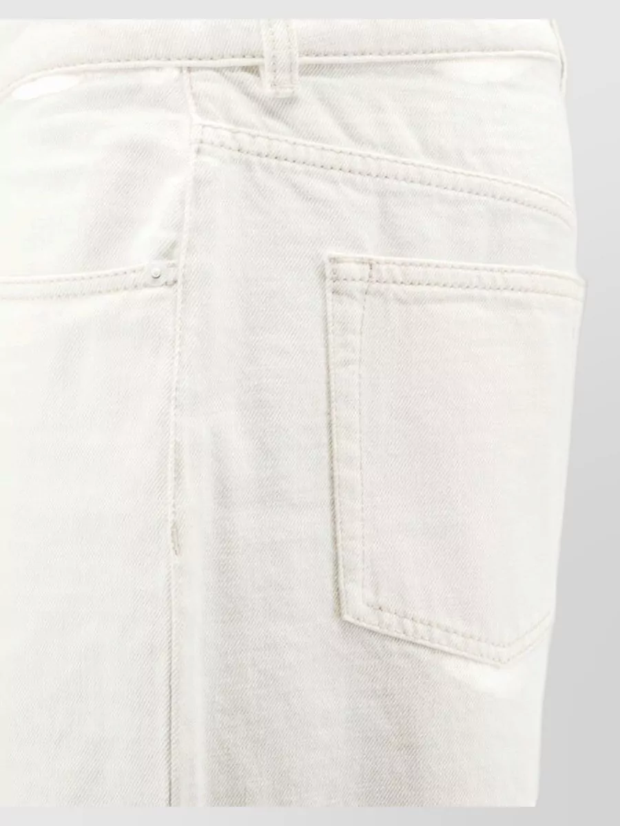 Ami Paris Straight-Leg Denim Jeans