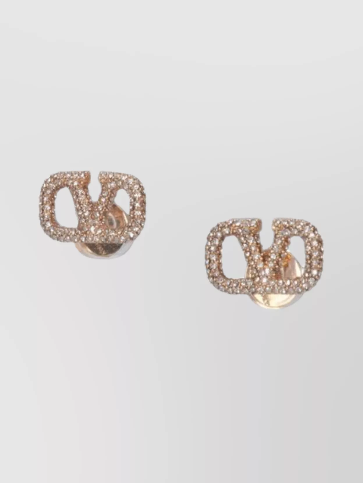 Valentino Garavani Sparkling Finish Stud Earrings