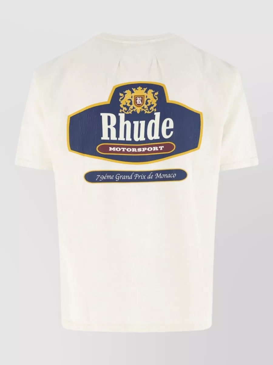 Rhude Cotton Regular-Fit Printed T-Shirt