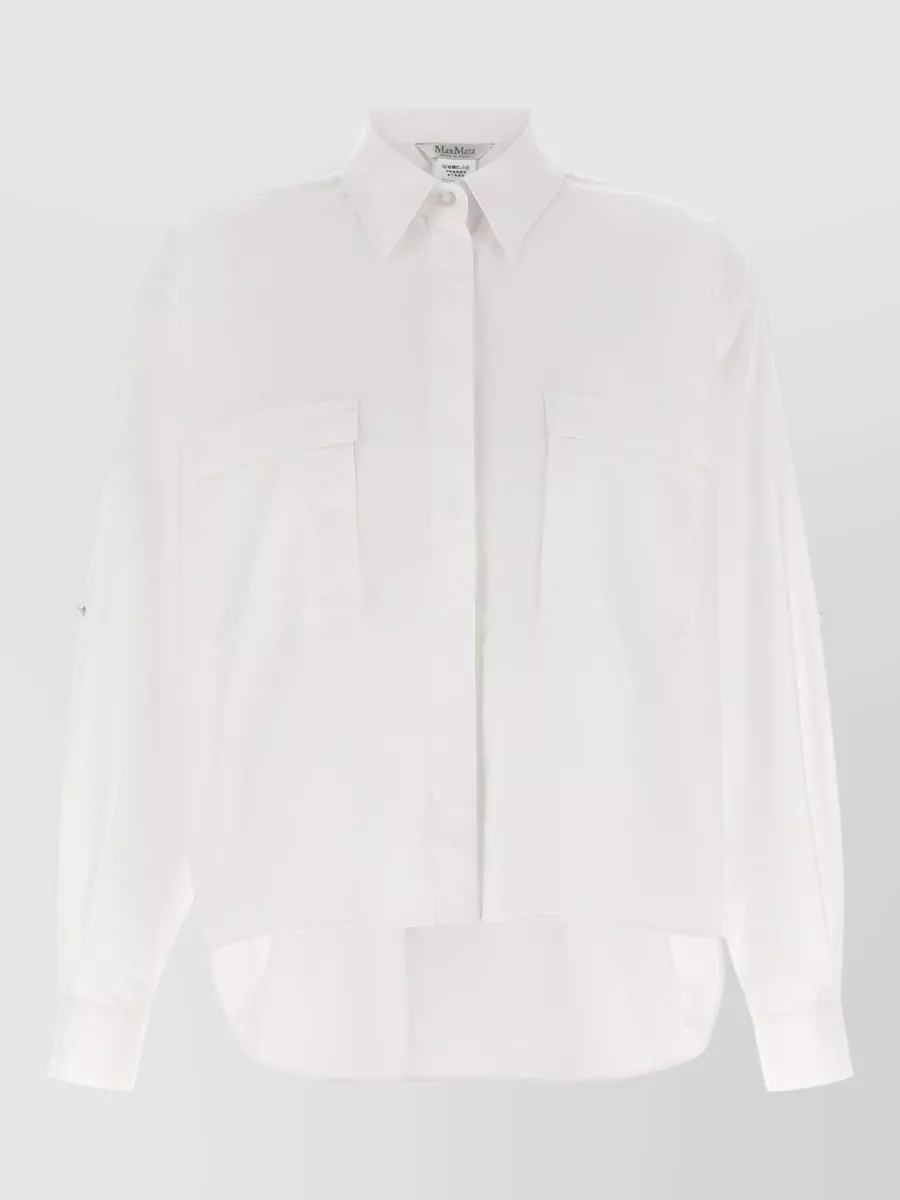 Max Mara cotton poplin shirt