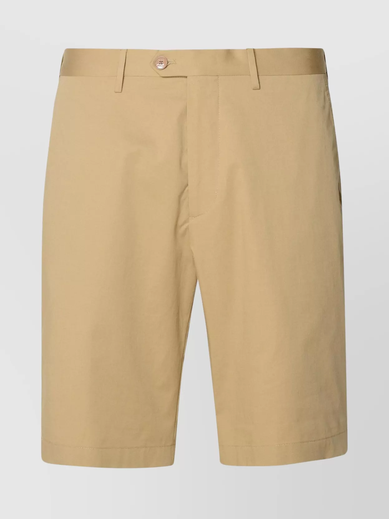 Shop Etro Cotton Bermuda Shorts Belt Loops