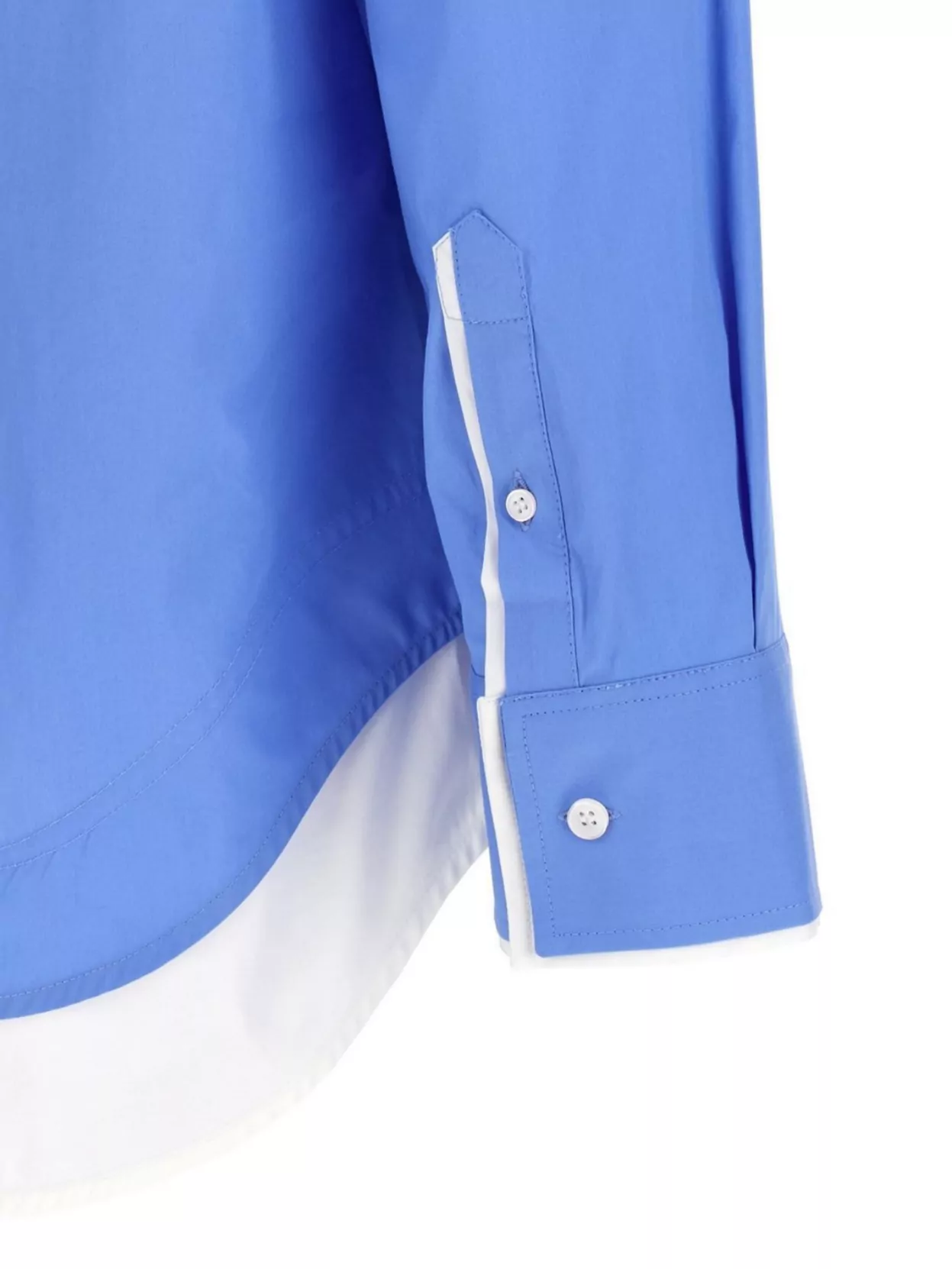 Shop Victoria Beckham Layered Pocket Hem Shirt