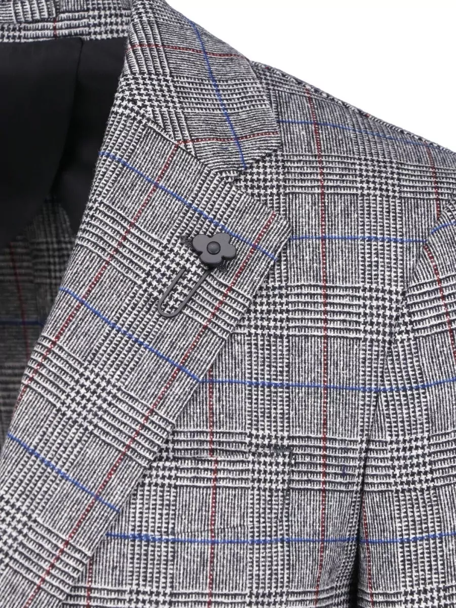 Lardini Wool Silk Suit Jacket