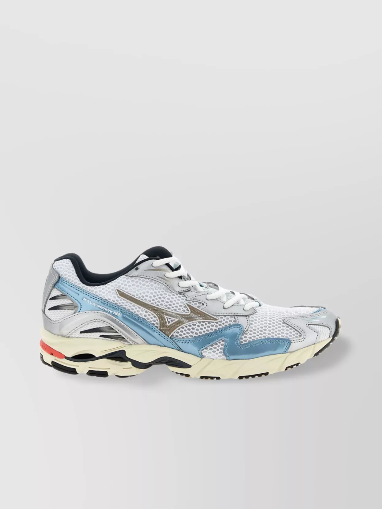 Mizuno Mesh Upper Rubber Outsole Sneakers