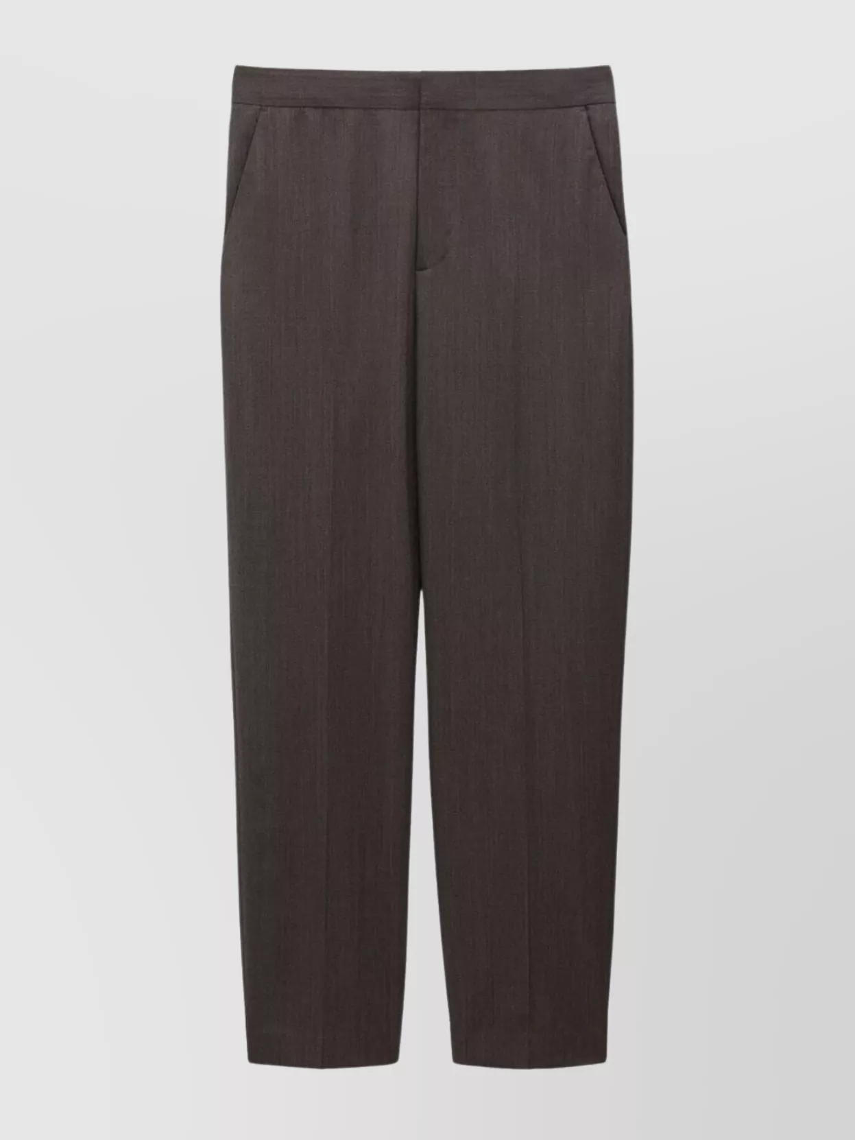 Filippa K Tailored Trousers Front Pleats In Black