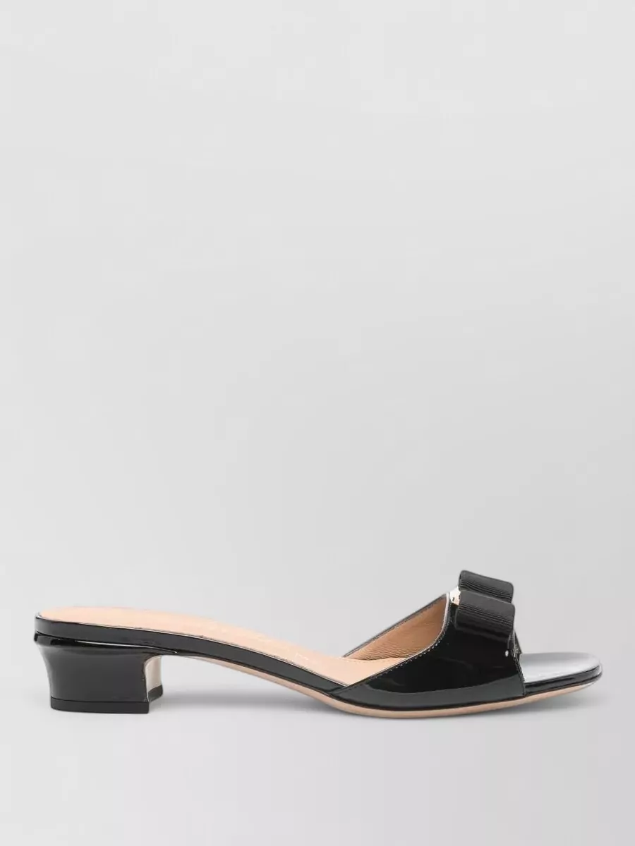 Ferragamo Leather Mules