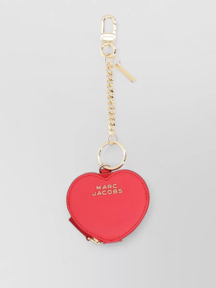 Marc Jacobs leather bag charm