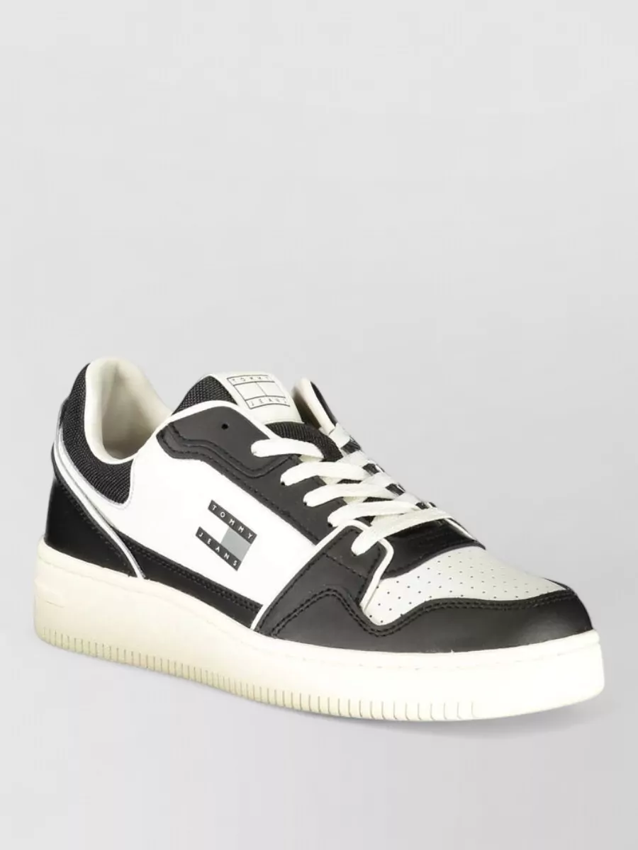 Tommy Hilfiger Leather Low-Top Sneakers
