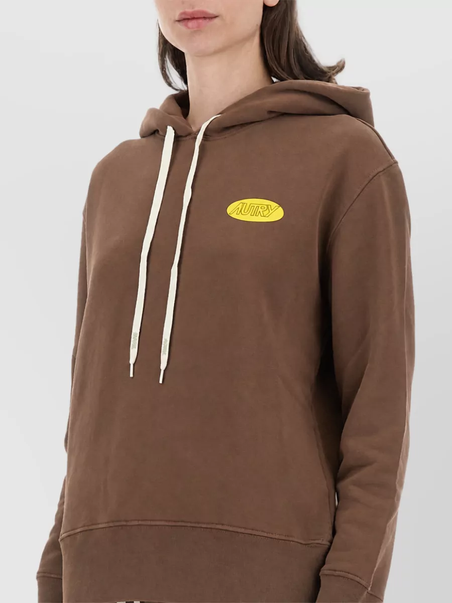 Autry Cotton Hooded Sweatshirt