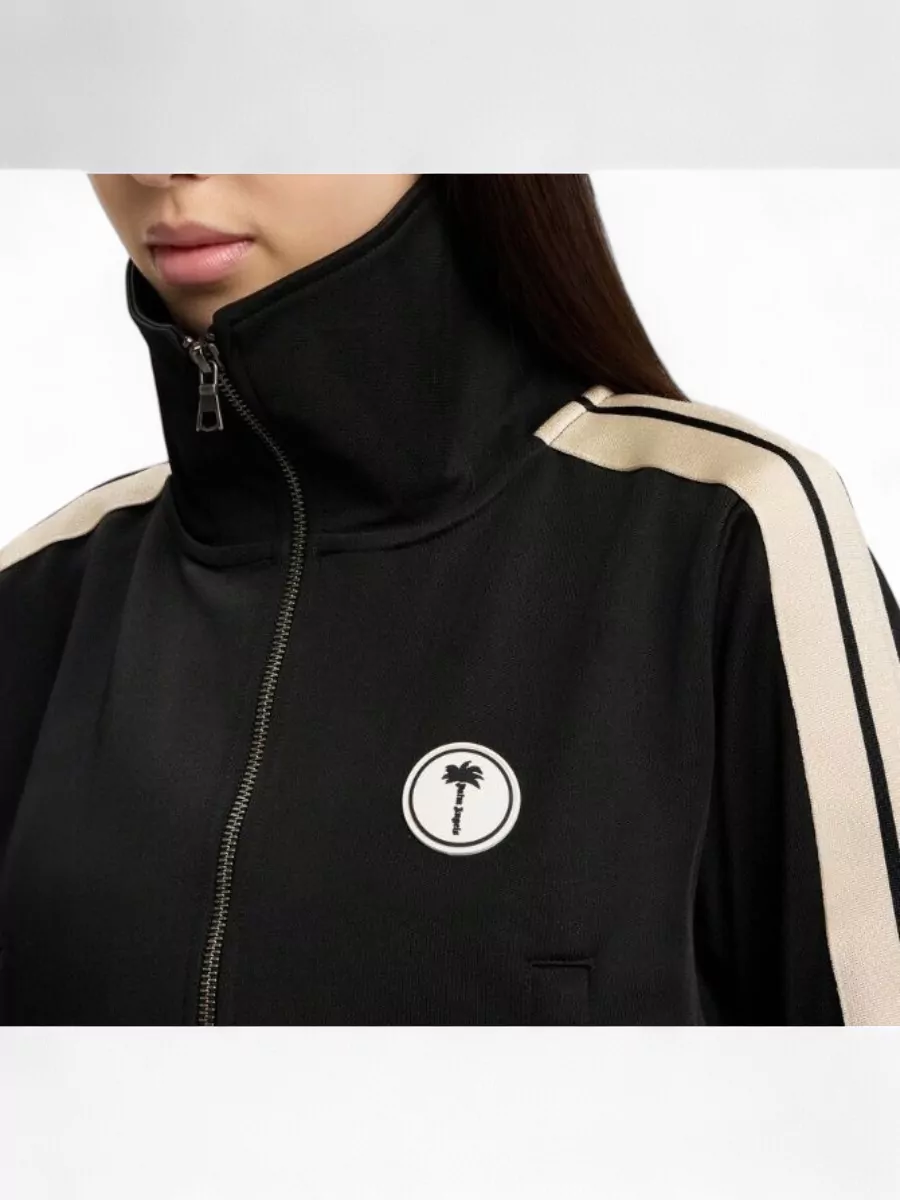 Palm Angels Cropped Track Top