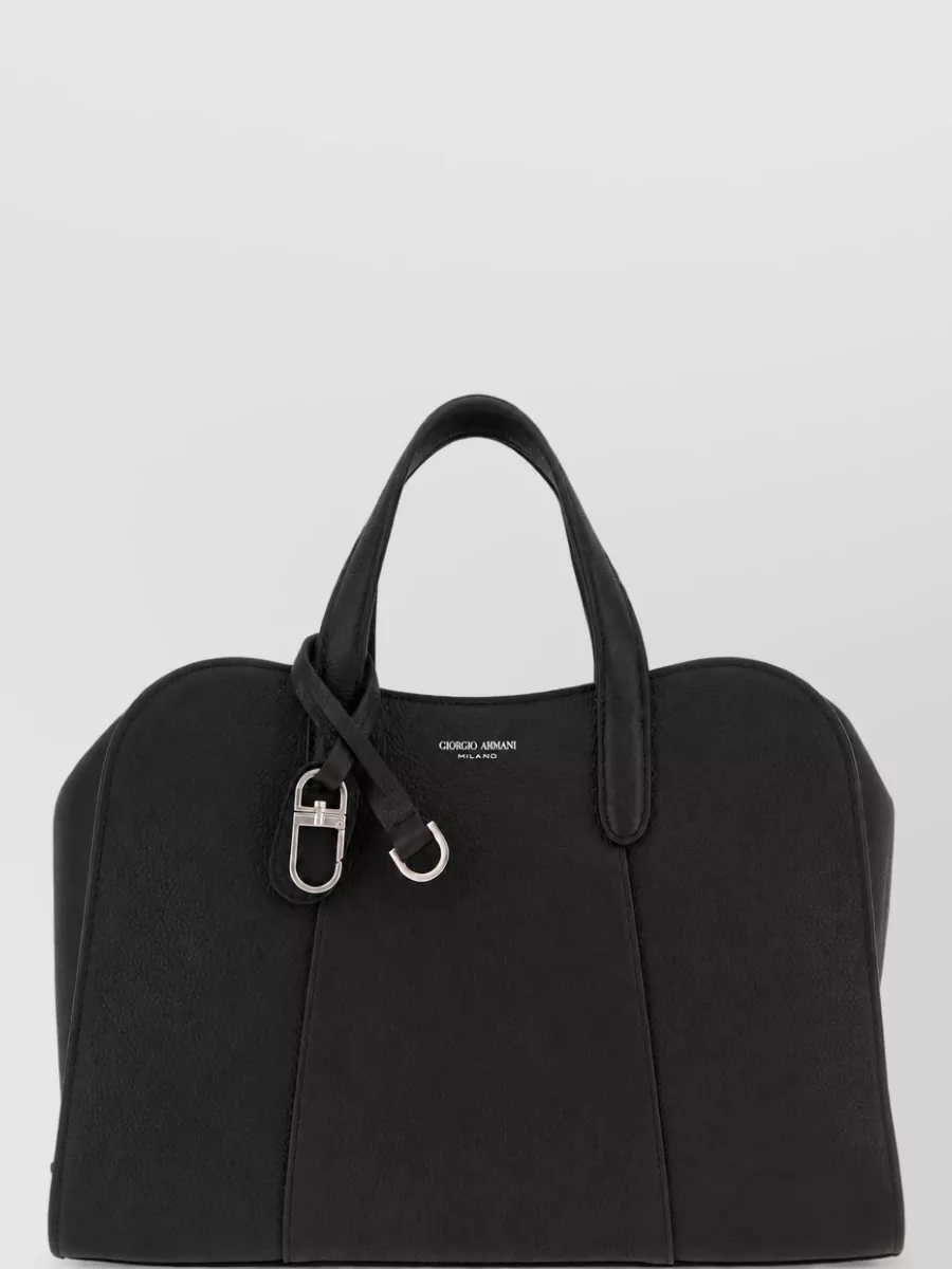 Giorgio Armani leather tote bag