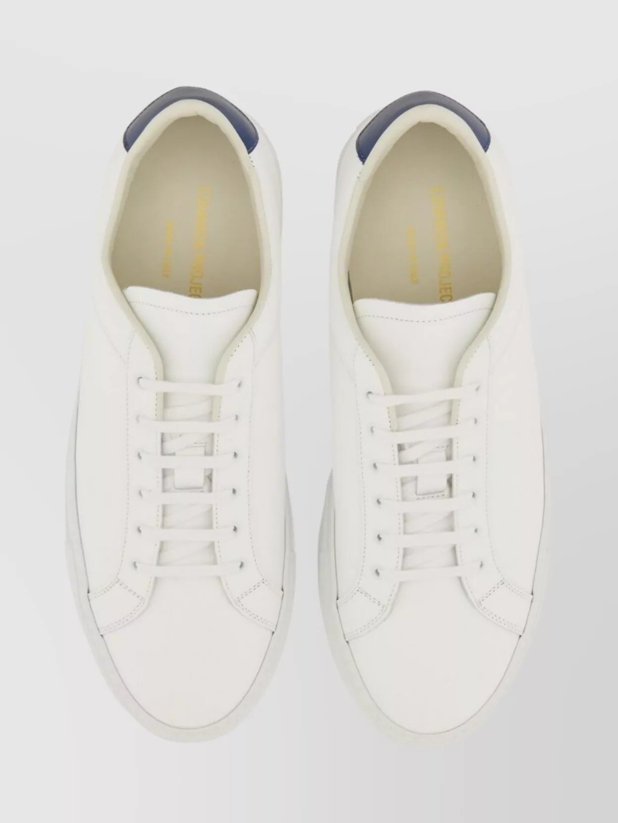 Common Projects Retro Sneaker With Round Toe And Rubber Sole