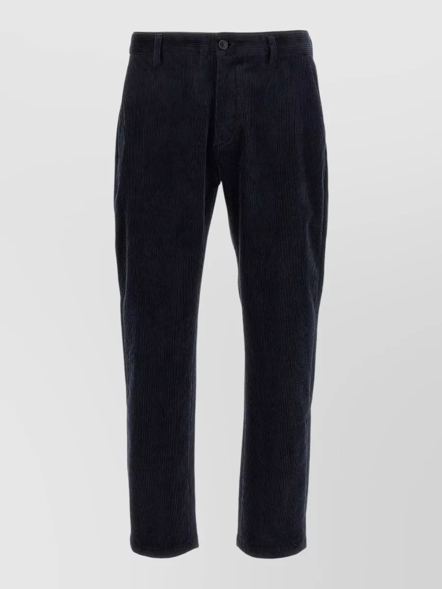 Department 5 corduroy cropped straight-leg trousers