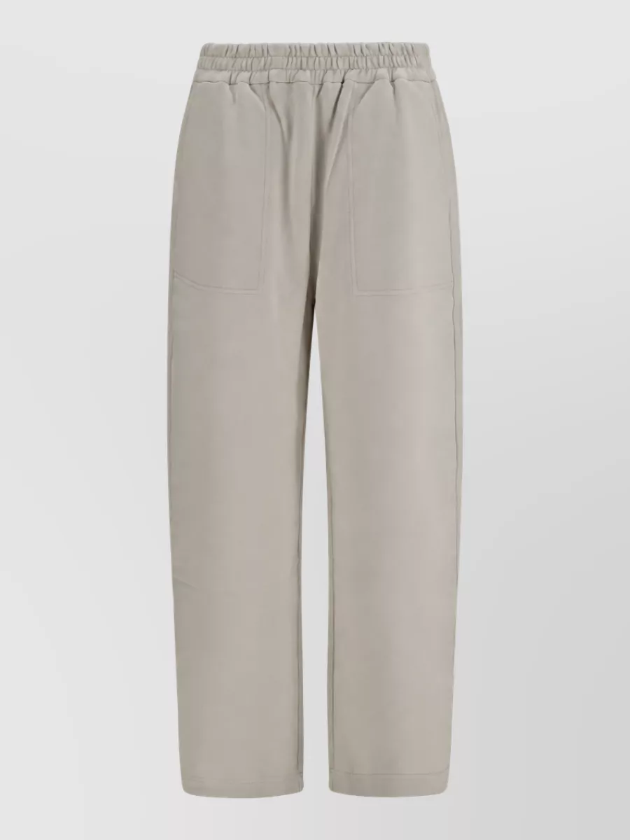Brunello Cucinelli cotton flared track pants