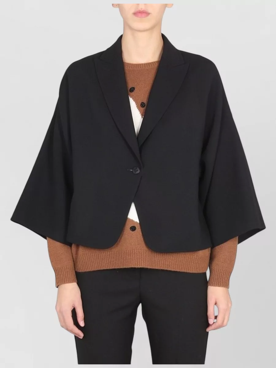 Max Mara Wool Cape