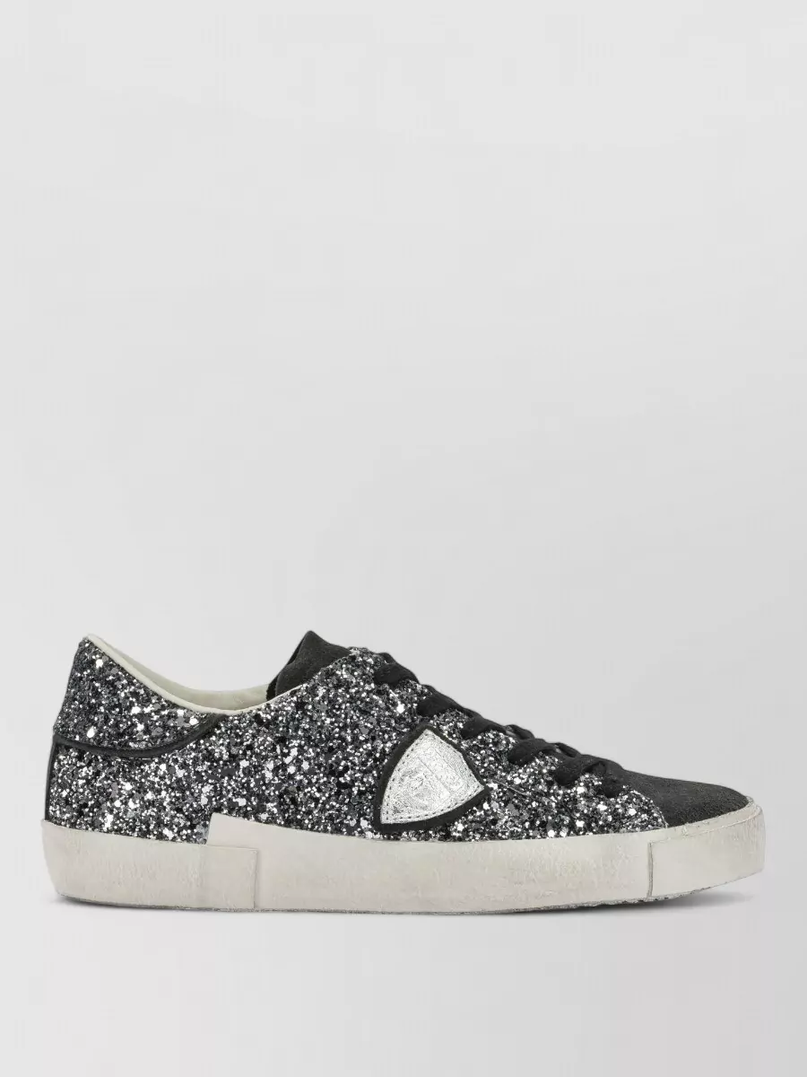 Philippe Model Leather Low-Top Sneakers