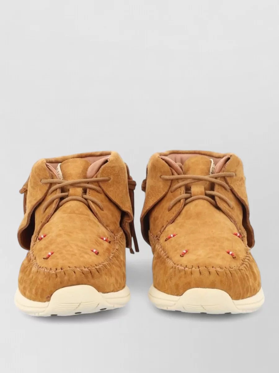 Visvim lambskin lace-up boots