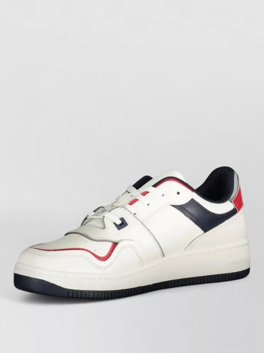 Tommy Hilfiger Leather Low-Top Sneakers