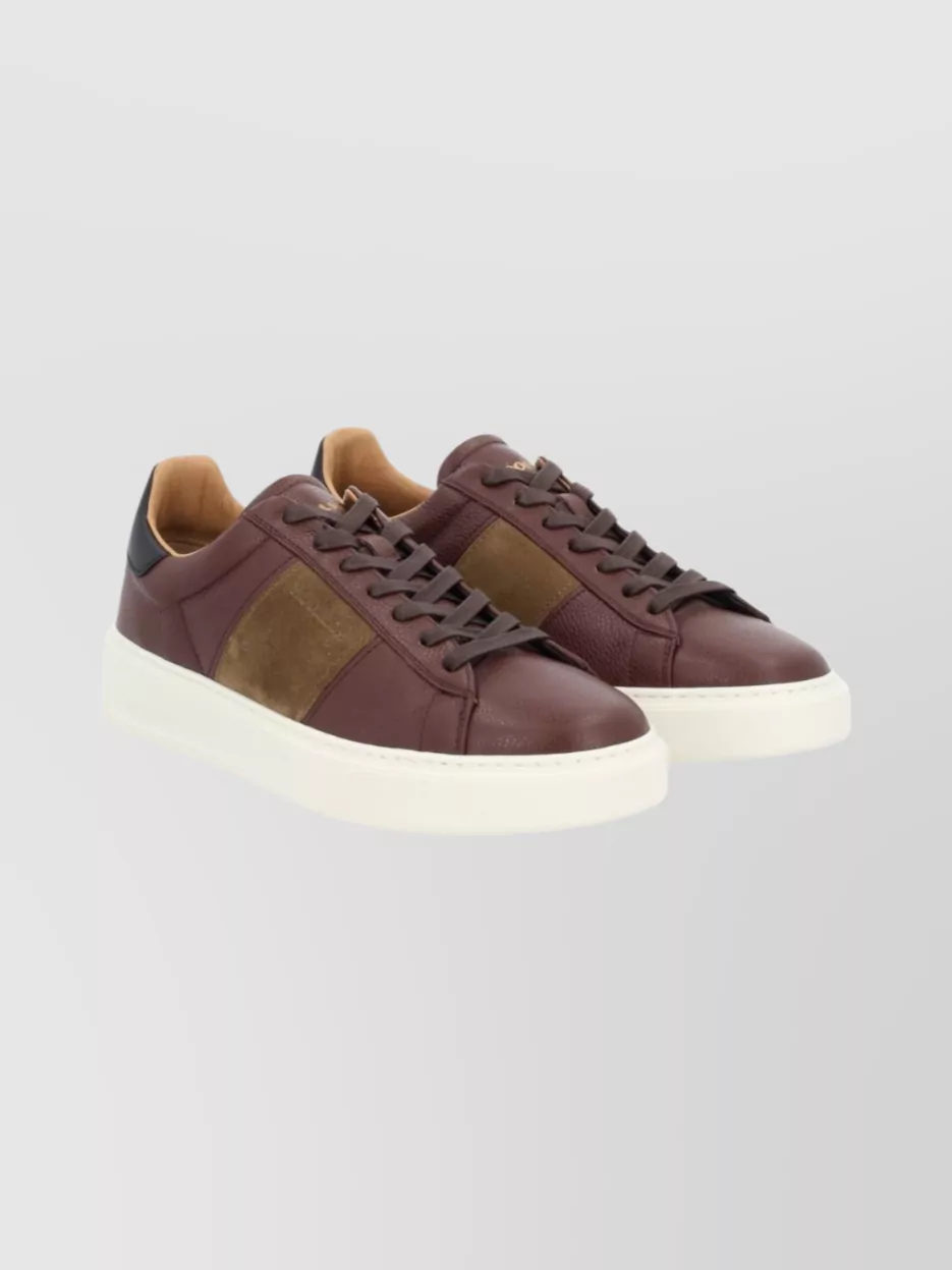 Woolrich Low-Top Sneakers Featuring Contrasting Sole
