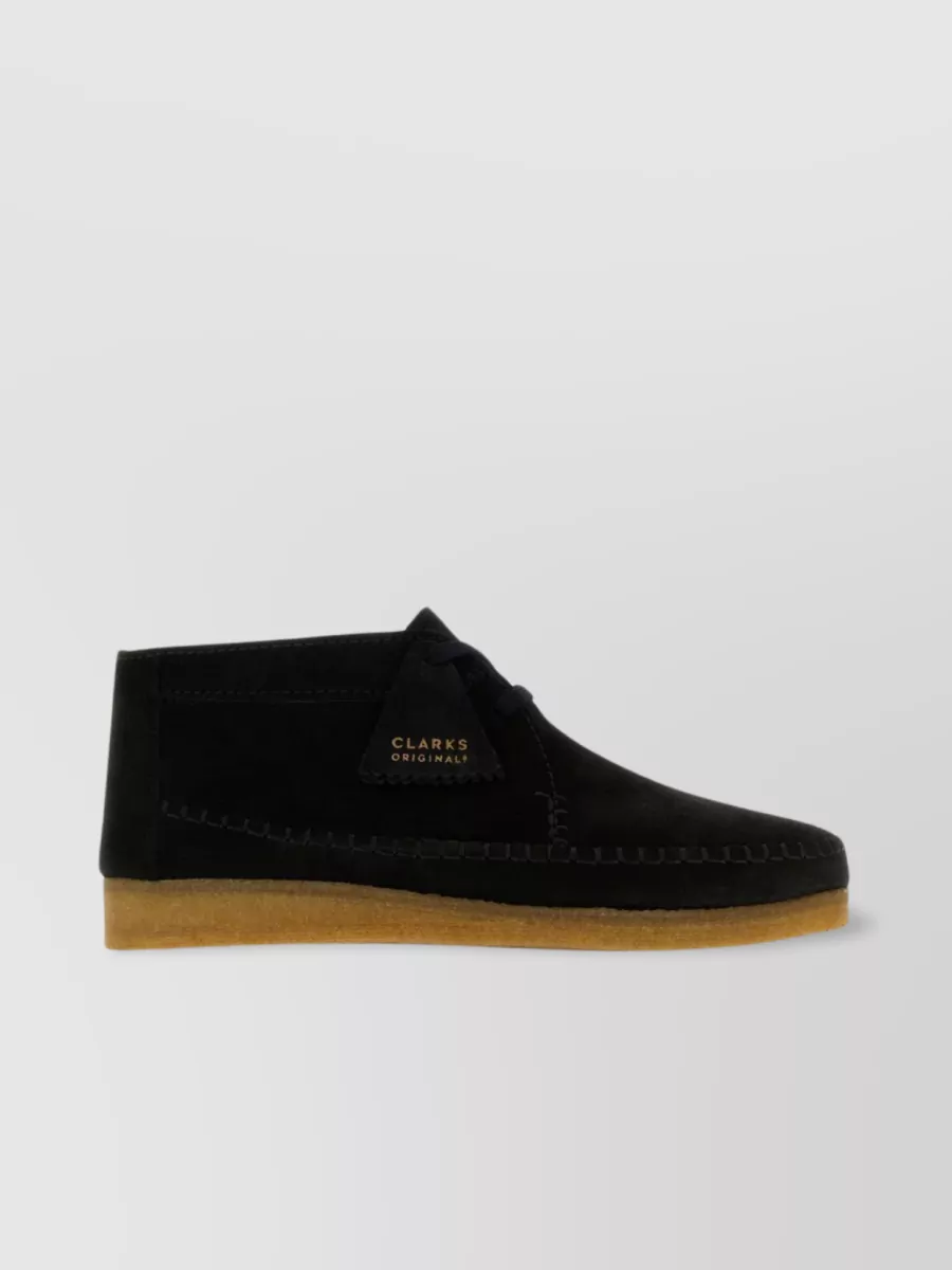CLARKS WEAVER ANKLE BOOTS IN LUXURIOUS SUEDE
