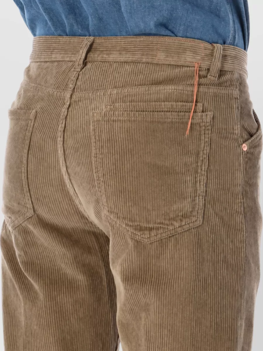 Fortela Corduroy Regular-Fit Trousers