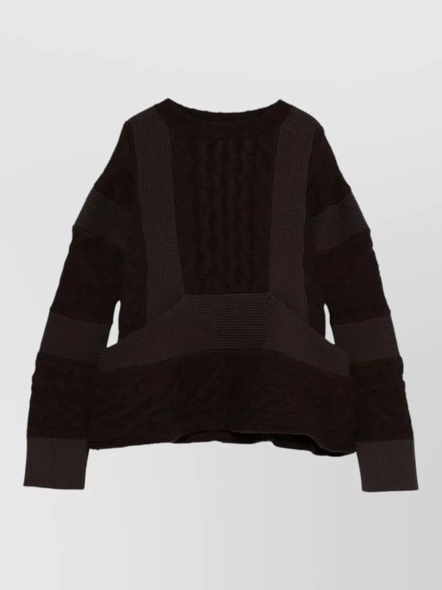 Sacai Wool Knit Pullover