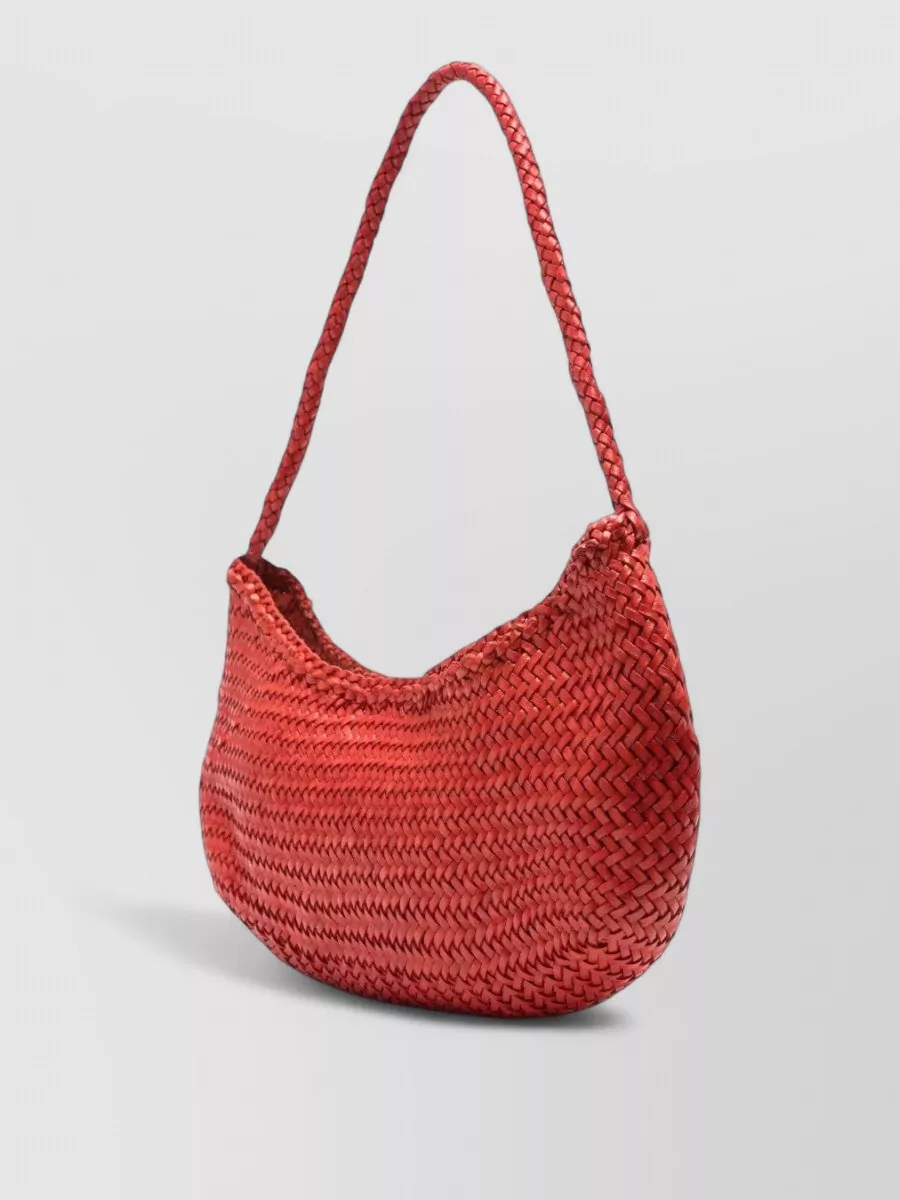 Dragon Diffusion Nova Luna Shoulder Bag Woven Texture