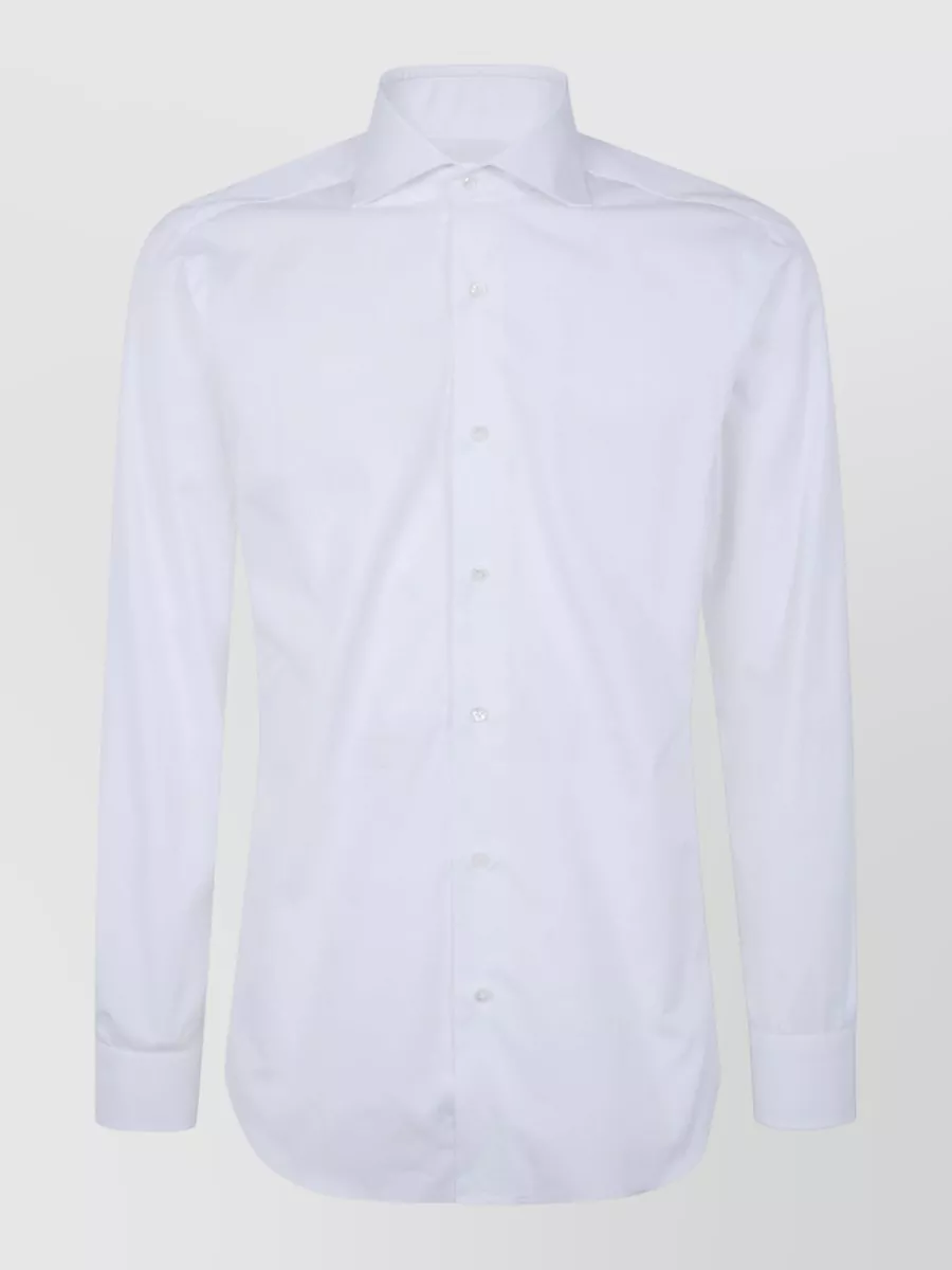 Barba Napoli Cotton Poplin Shirt