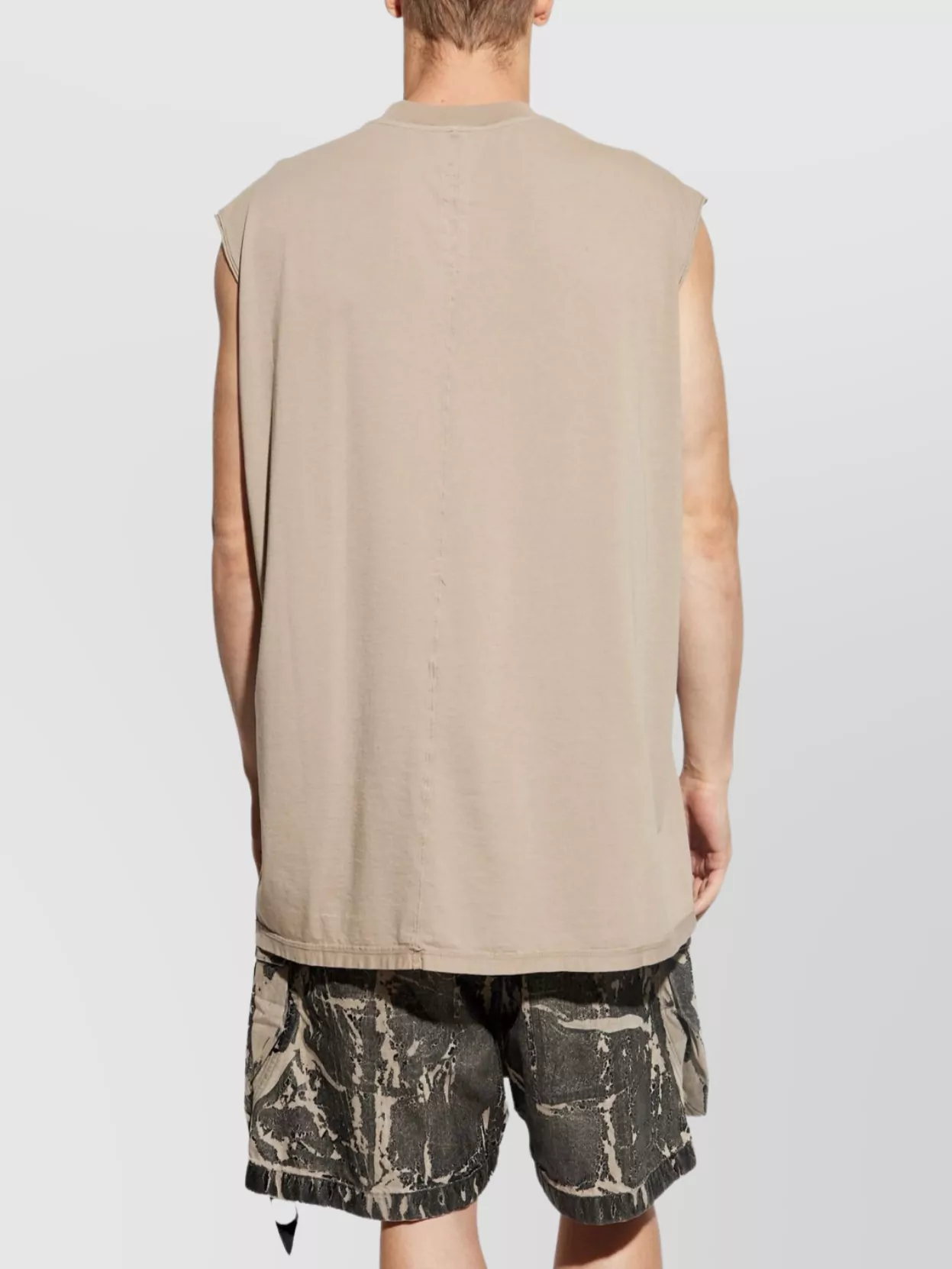 Rick Owens Drkshdw Graphic Print Crewneck Tank Top