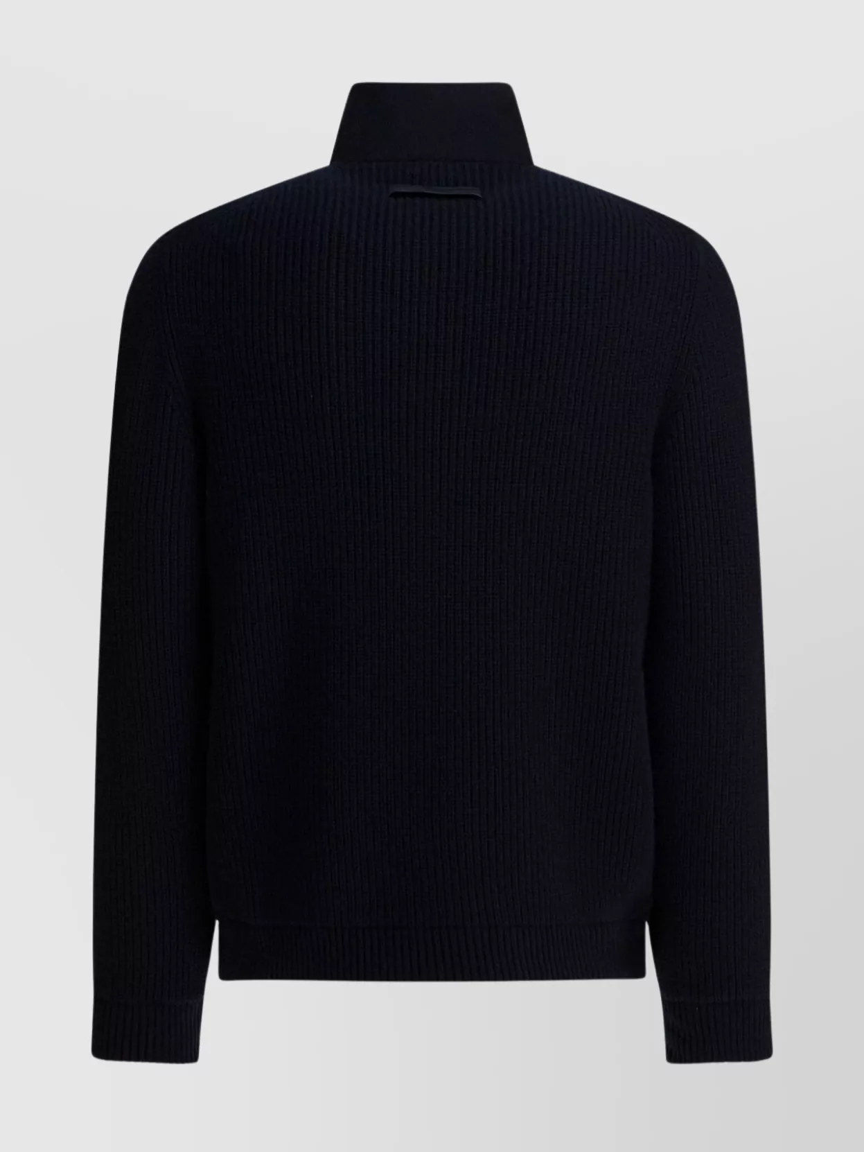 Zegna Stylish Jackets With Ribbed Sleeves And Pockets In Black