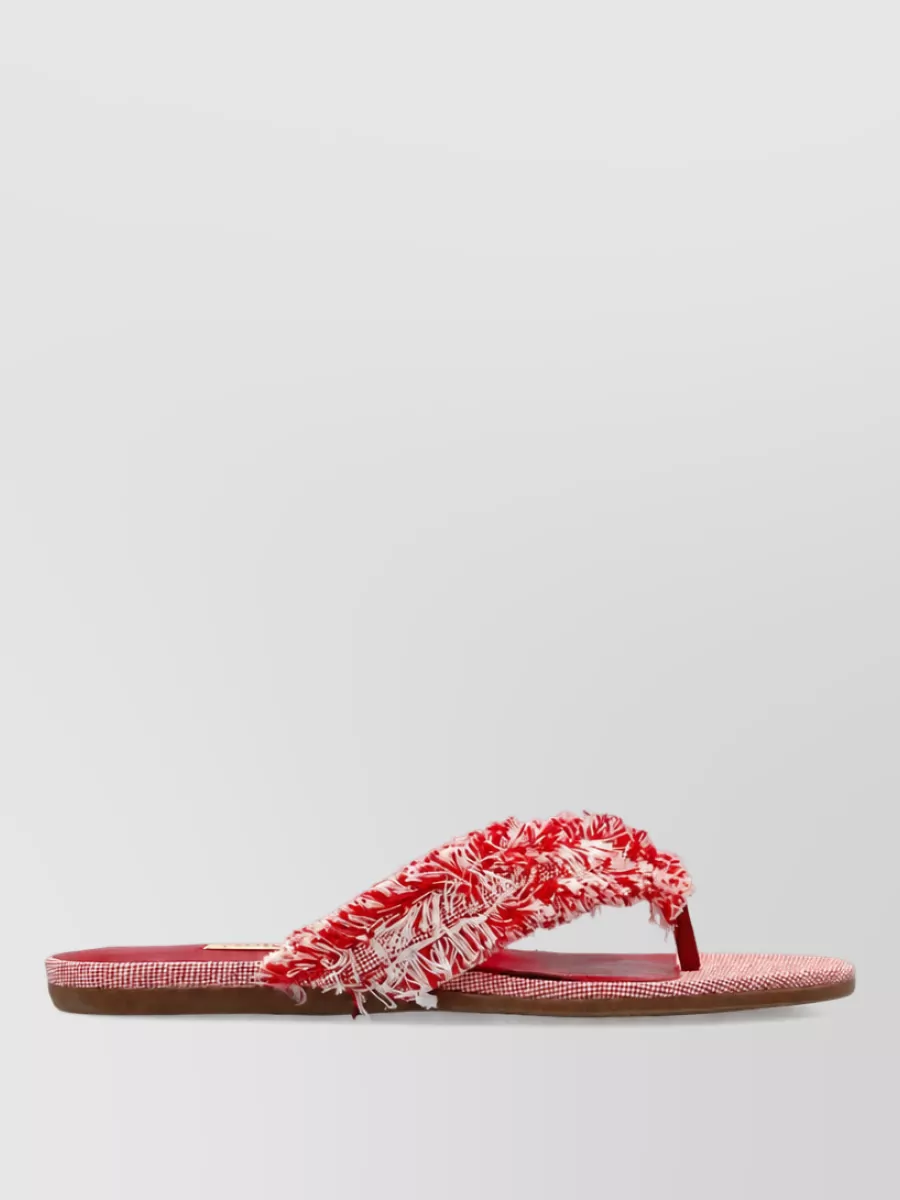 Jimmy Choo two-tone thong sandals