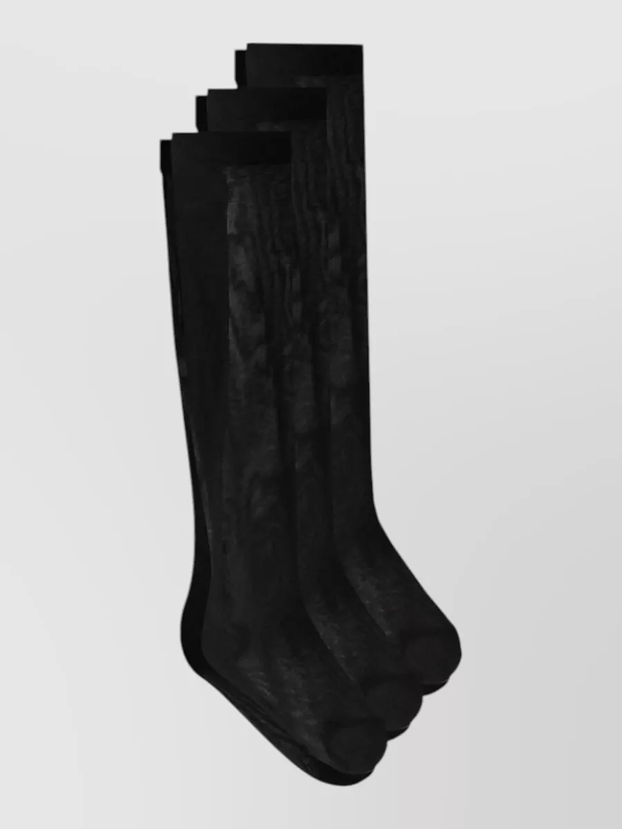 Dolce&Gabbana logo socks 3 pack