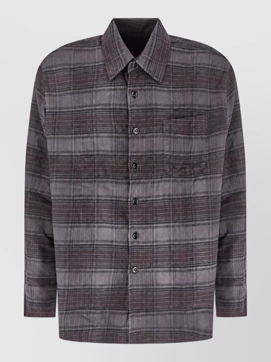 Our Legacy checked shirt jacket