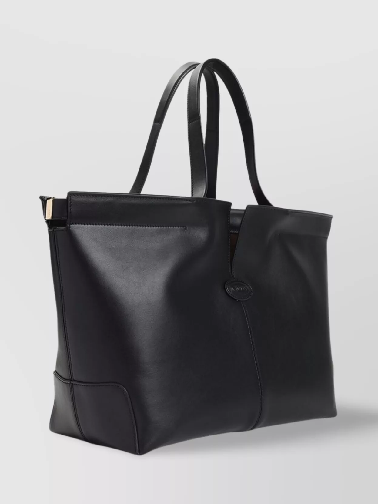 Tod's Leather Shoulder Bag Detachable Pouch