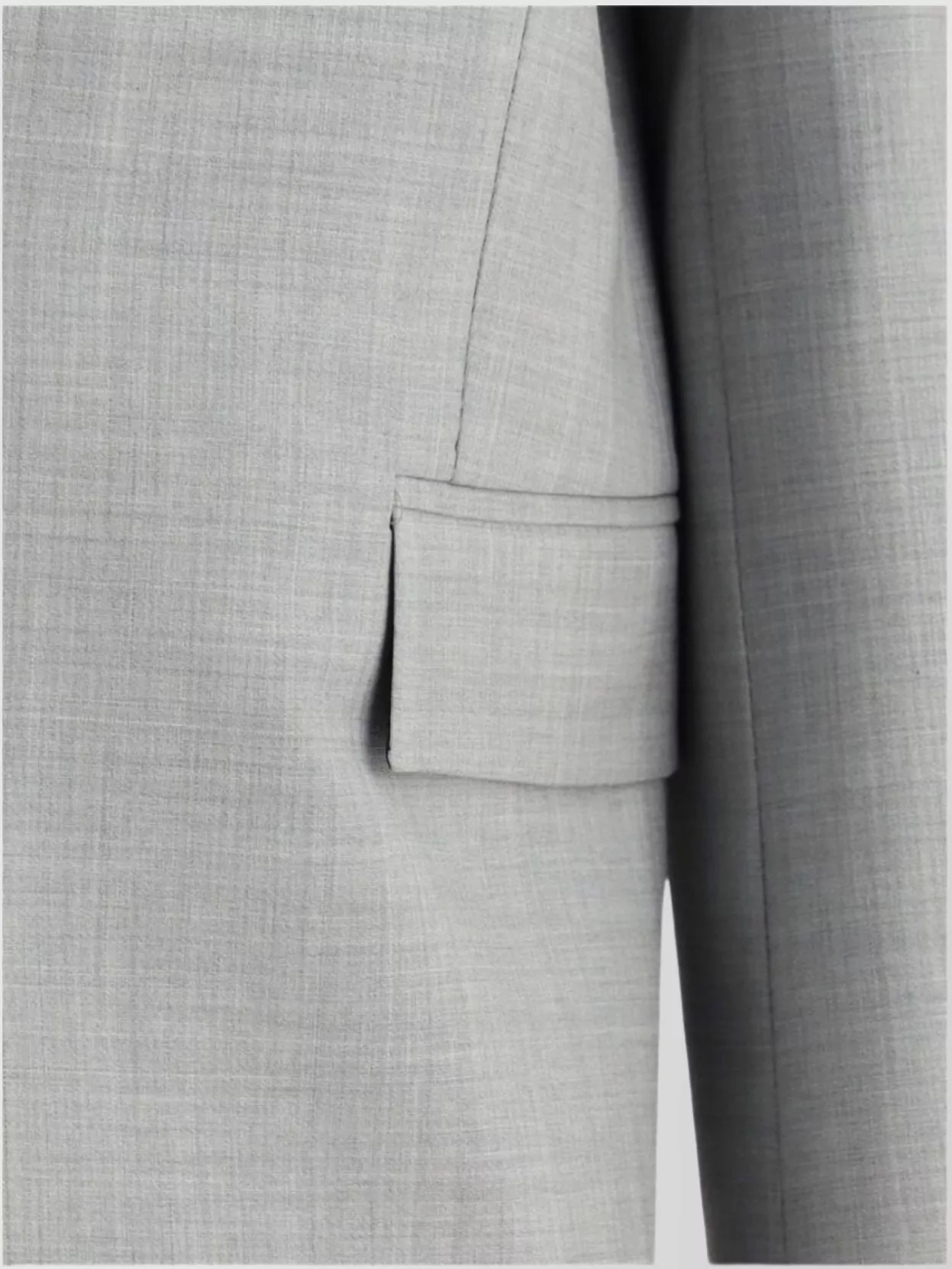 Shop Loewe Wool Single-breasted Jacket With Flap Pockets